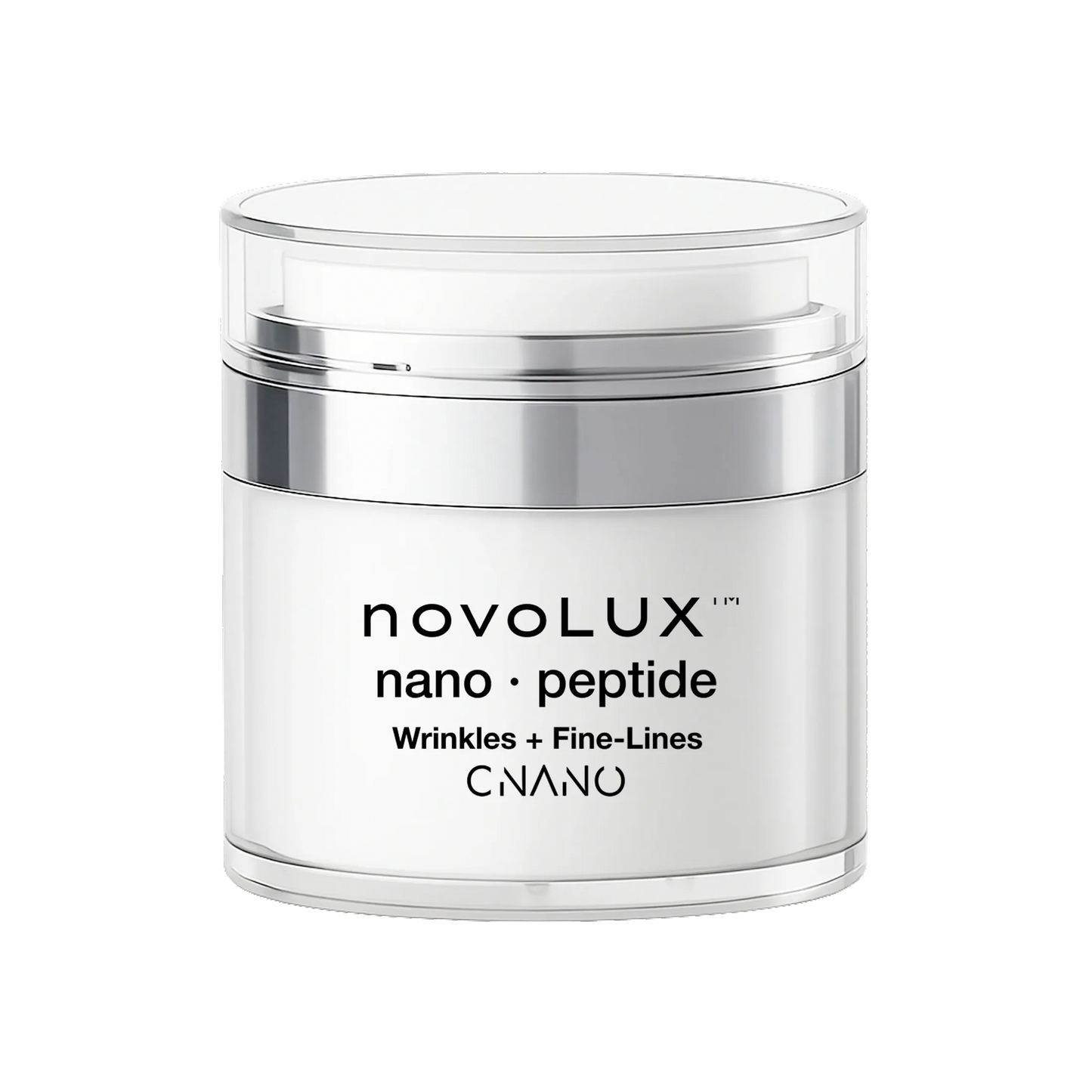 Jar of novoLUX nano peptide
