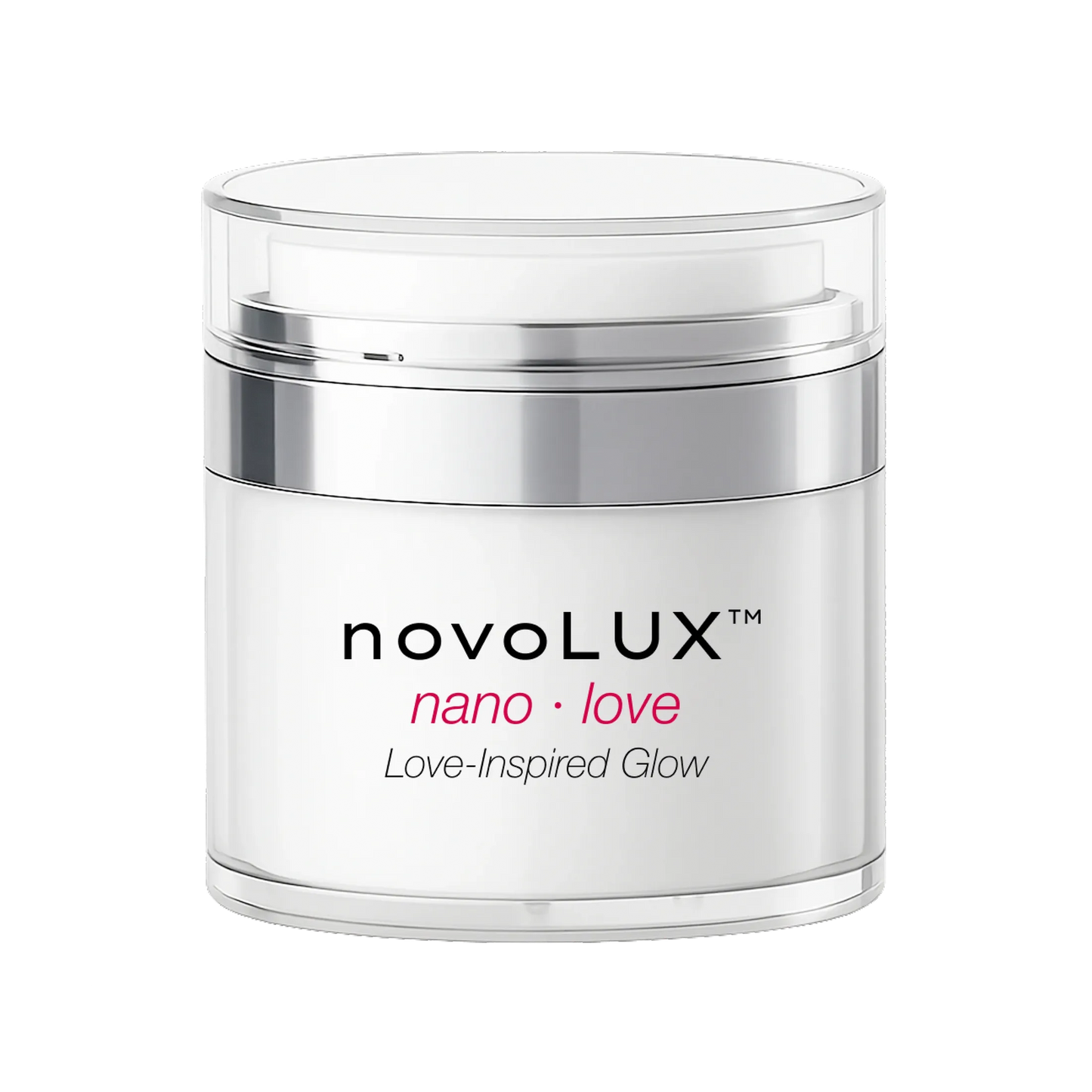 Jar of novoLUX nano love nanoemugel