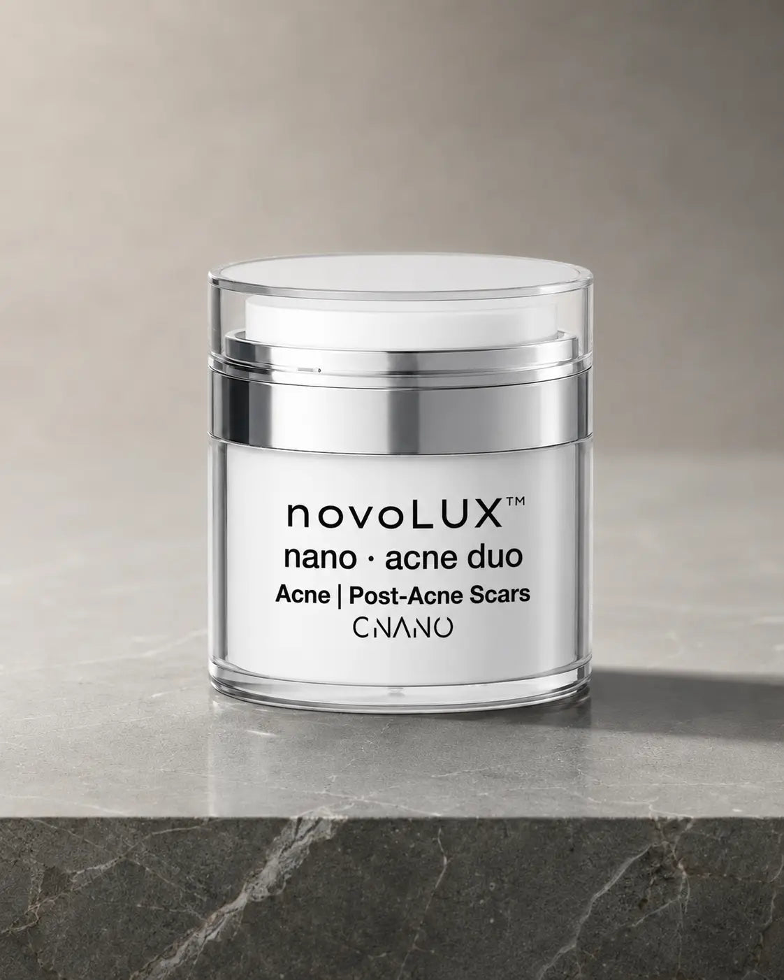 novoLUX™ nano · acne duo