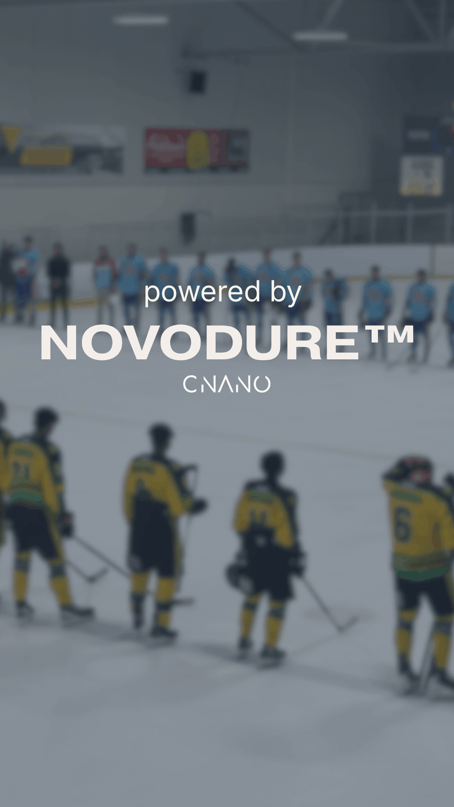 Hockey Player Ben explains his experience with NOVODURE for recovery. He states that "NOVODURE helps him play confident and pain-free".