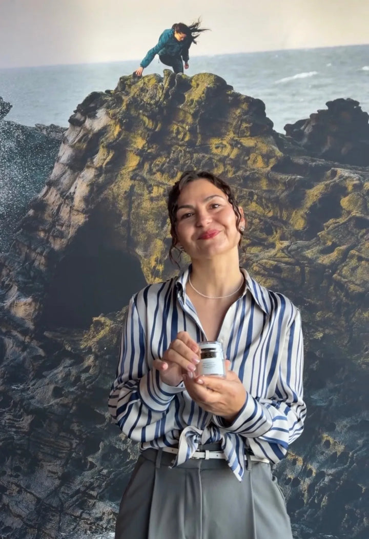 CNANO customer testimonial video about sensitive-skin skincare and radiant-looking skin at BC Business House in Vancouver